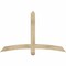 Ekena Millwork Bellingham Rough Sawn Timber Gable Bracket, Douglas Fir, 60"W x 38"H x 4"D x 4"F, 15/12 Pitch GBW060X38X0404BEL00RDF - alternate 1
